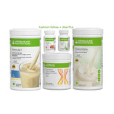 Herbalife Kulfi Shake + Protein Powder 200g + Afresh + Aloe Plus + Shakemate – Herbalife Products