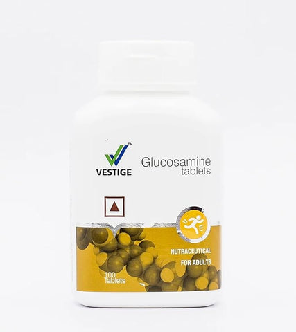 Vestige Glucosamine 100 Tablets, Nutraceutical for Adults, 100 Tablets