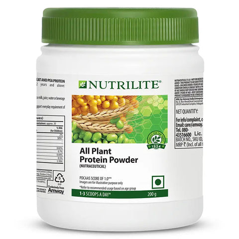 Amway Nutrilite All Plant Protein Powder – 200gm