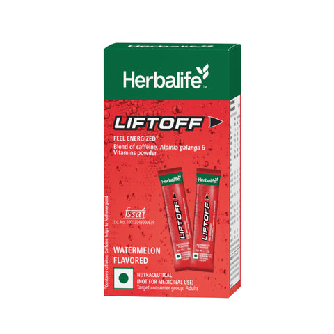 Herbalife Liftoff Energy Drink 50g Watermelon Flavor 5 g X 10