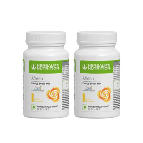 Herbalife Afresh Energy Drink Mix  Pack Of 2