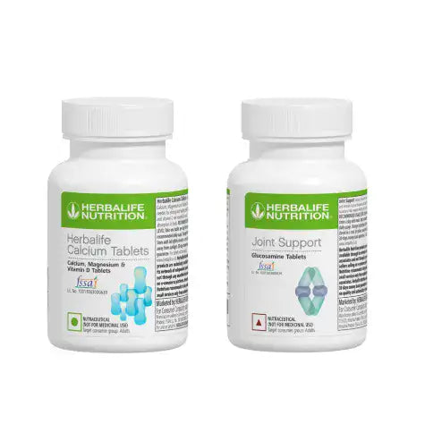 Herbalife Joint Support & Calcium Combo | Advanced Bone & Joint Health Supplement
